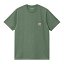 CARHARTT WIP Camiseta S/S Pocket Cotton Park Verde